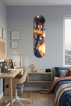 Cam Kaykay Tablo | Şehir Savaşçısı | 80cm x 20cm