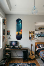 Cam Kaykay Tablo | Sessiz Orman | 80cm x 20cm