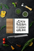 Cam Kesme Tahtası - Cam Kesme Tablası | Sevgiyle Pişen Mutfak | 20cm x 30cm