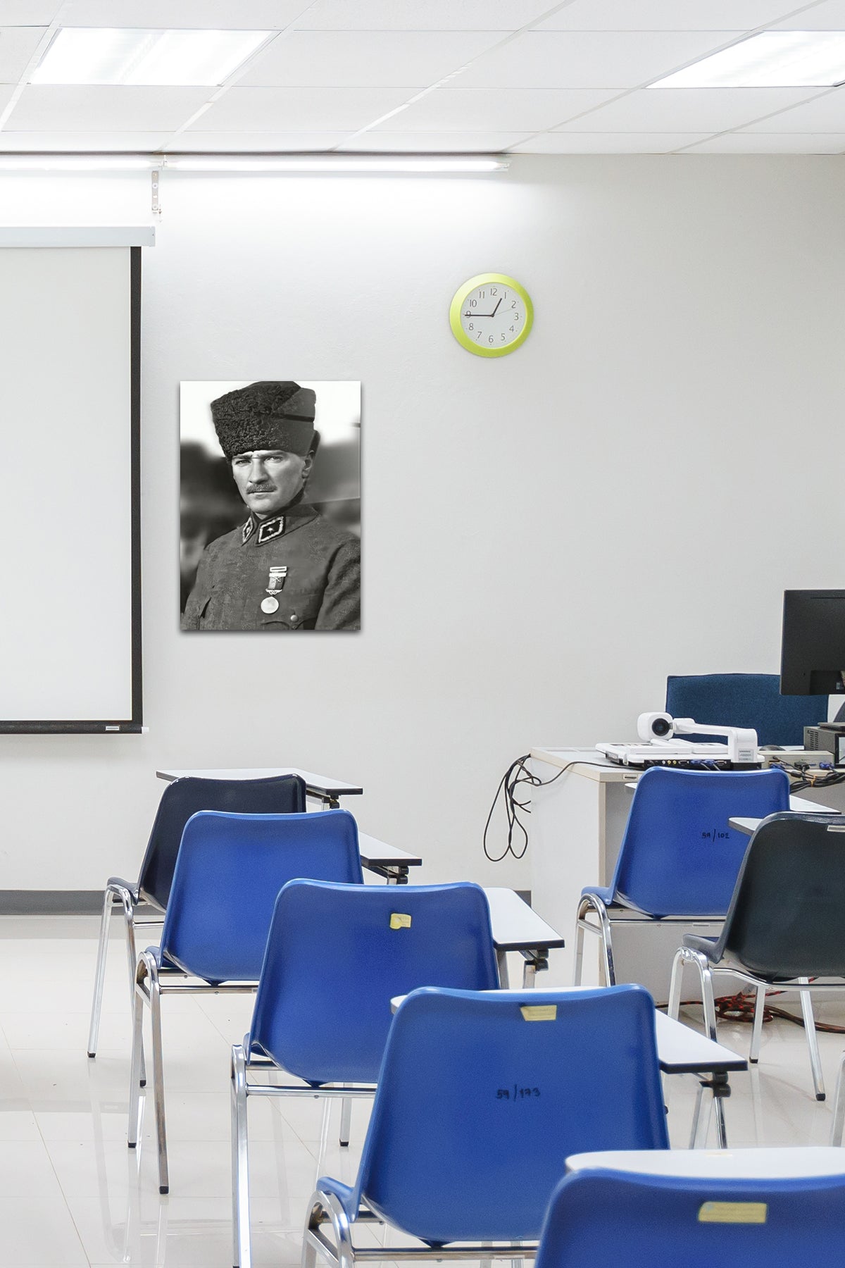 Cam Tablo | Atatürk Serisi 15 | 40cm x 60cm