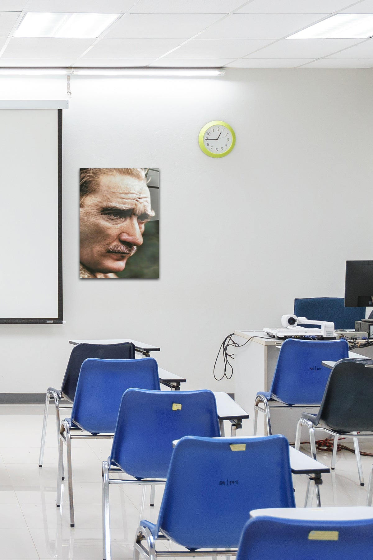 Cam Tablo | Atatürk Serisi 16 | 40cm x 60cm