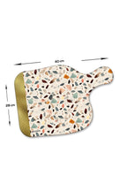 Saplı Cam Kesme Tahtası - Cam Kesme Tablası | Terragold | 28cm x 40cm