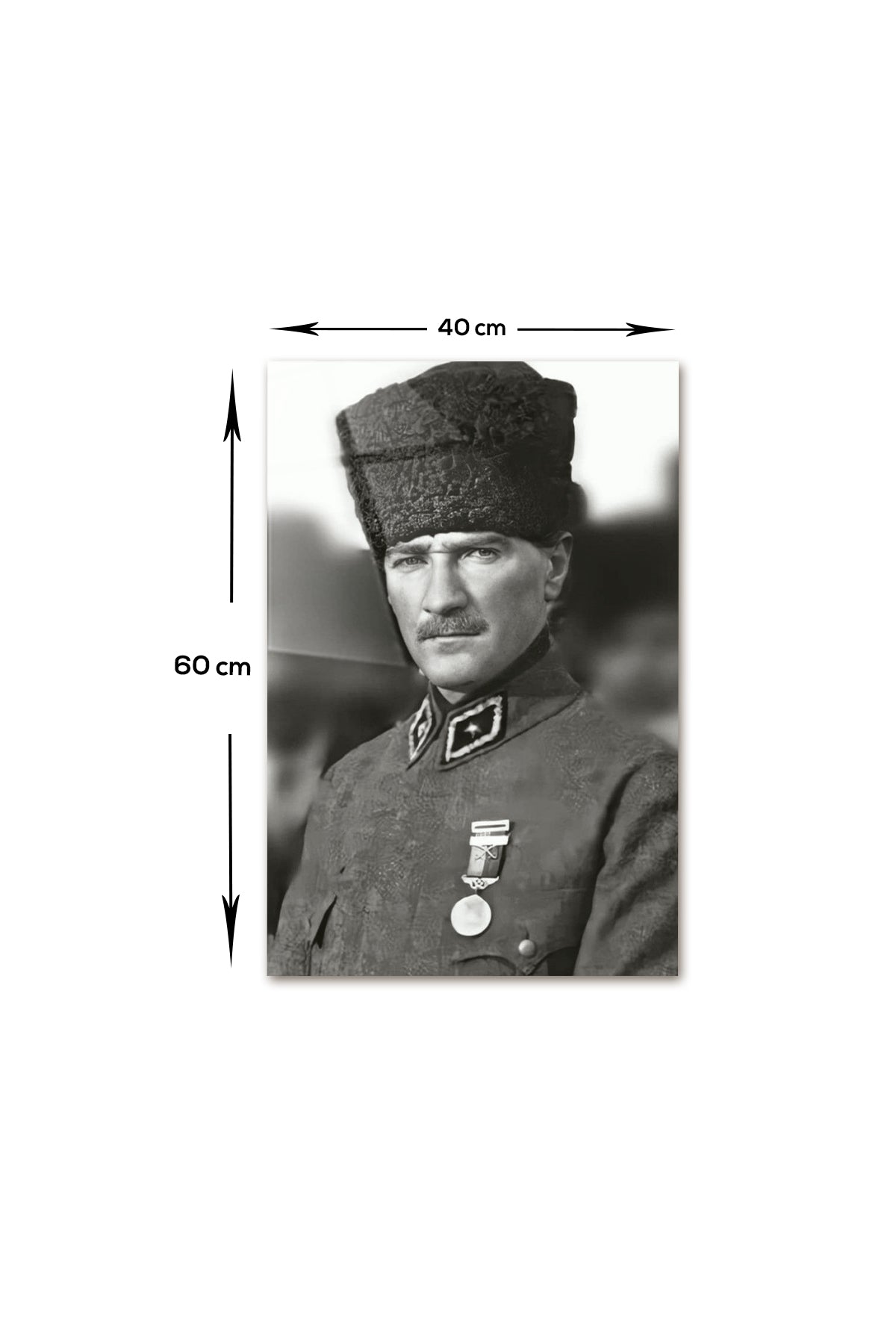 Cam Tablo | Atatürk Serisi 15 | 40cm x 60cm