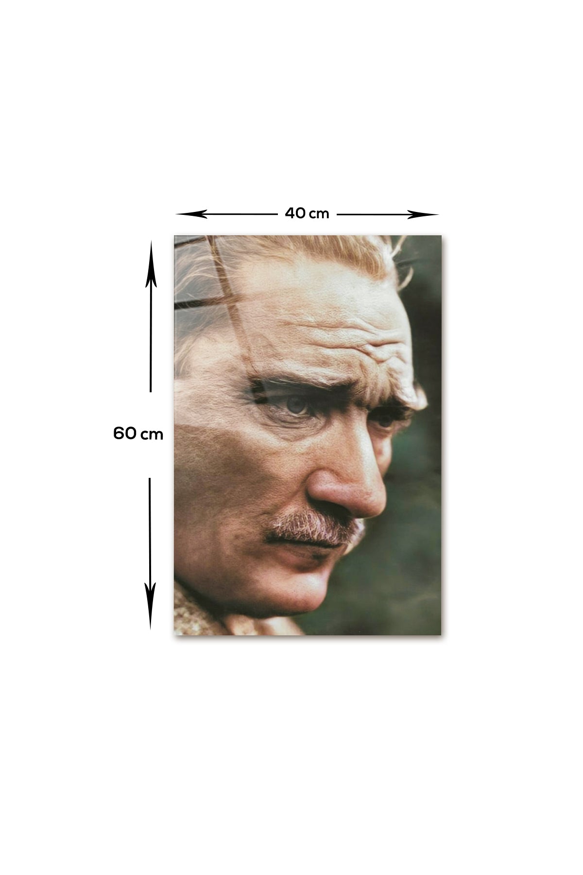 Cam Tablo | Atatürk Serisi 16 | 40cm x 60cm