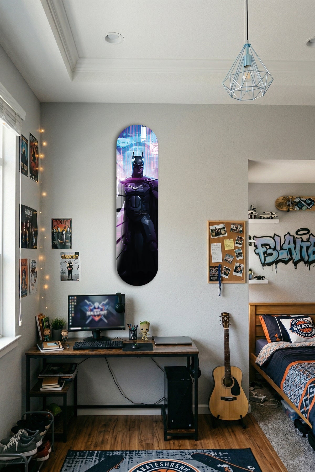 Cam Kaykay Tablo | The Dark Knight | 80cm x 20cm