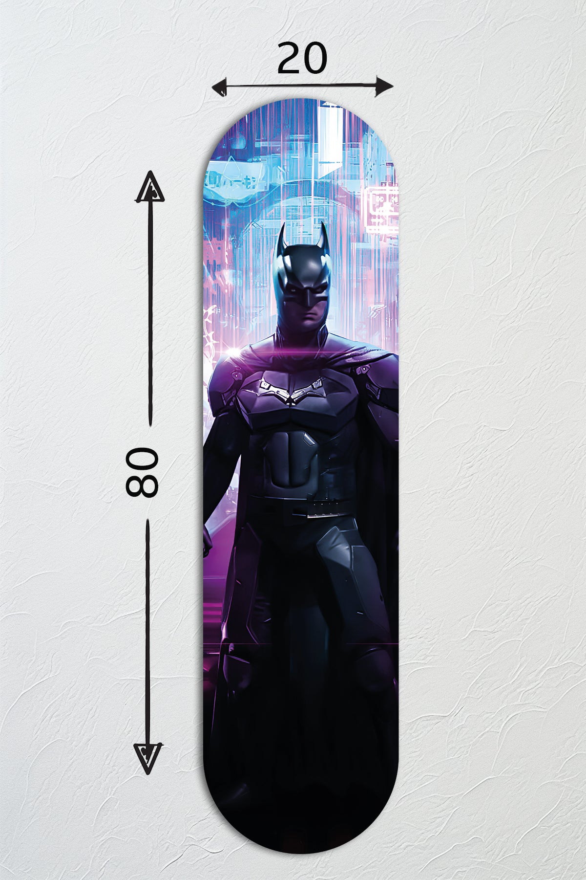 Cam Kaykay Tablo | The Dark Knight | 80cm x 20cm