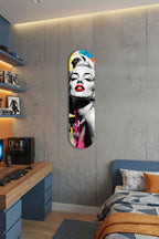 Cam Kaykay Tablo | Marilyn Monroe Pop Art | 80cm x 20cm
