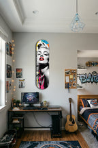 Cam Kaykay Tablo | Marilyn Monroe Pop Art | 80cm x 20cm