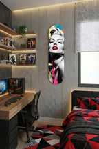 Cam Kaykay Tablo | Marilyn Monroe Pop Art | 80cm x 20cm
