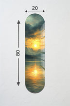 Cam Kaykay Tablo | Sonsuz Ufuk | 80x20